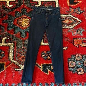 Jcrew dark skinny jeans